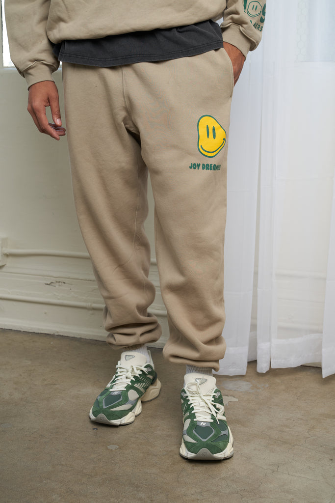 Joy Dreamer Khaki Sweatpants S