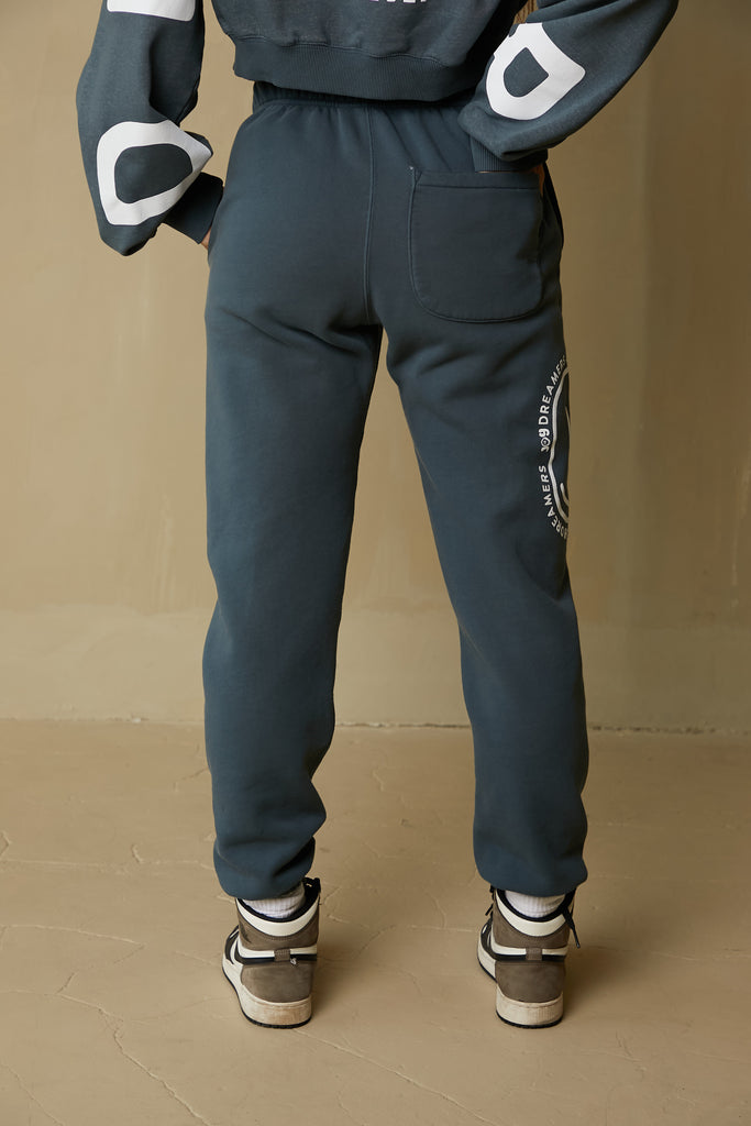 Big Smiles Sweatpants - Galaxy Teal - Joy Dreamers
