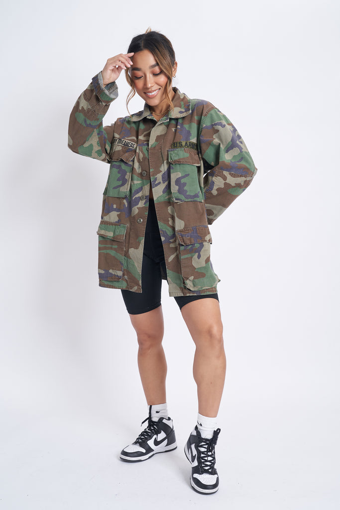 Vintage camo best sale shirt